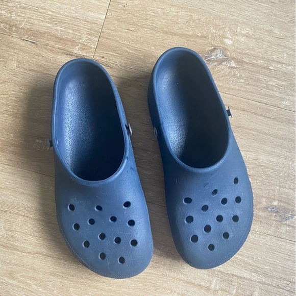 Crocs Slip On Clogs Navy Blue - Picture 5 of 6
